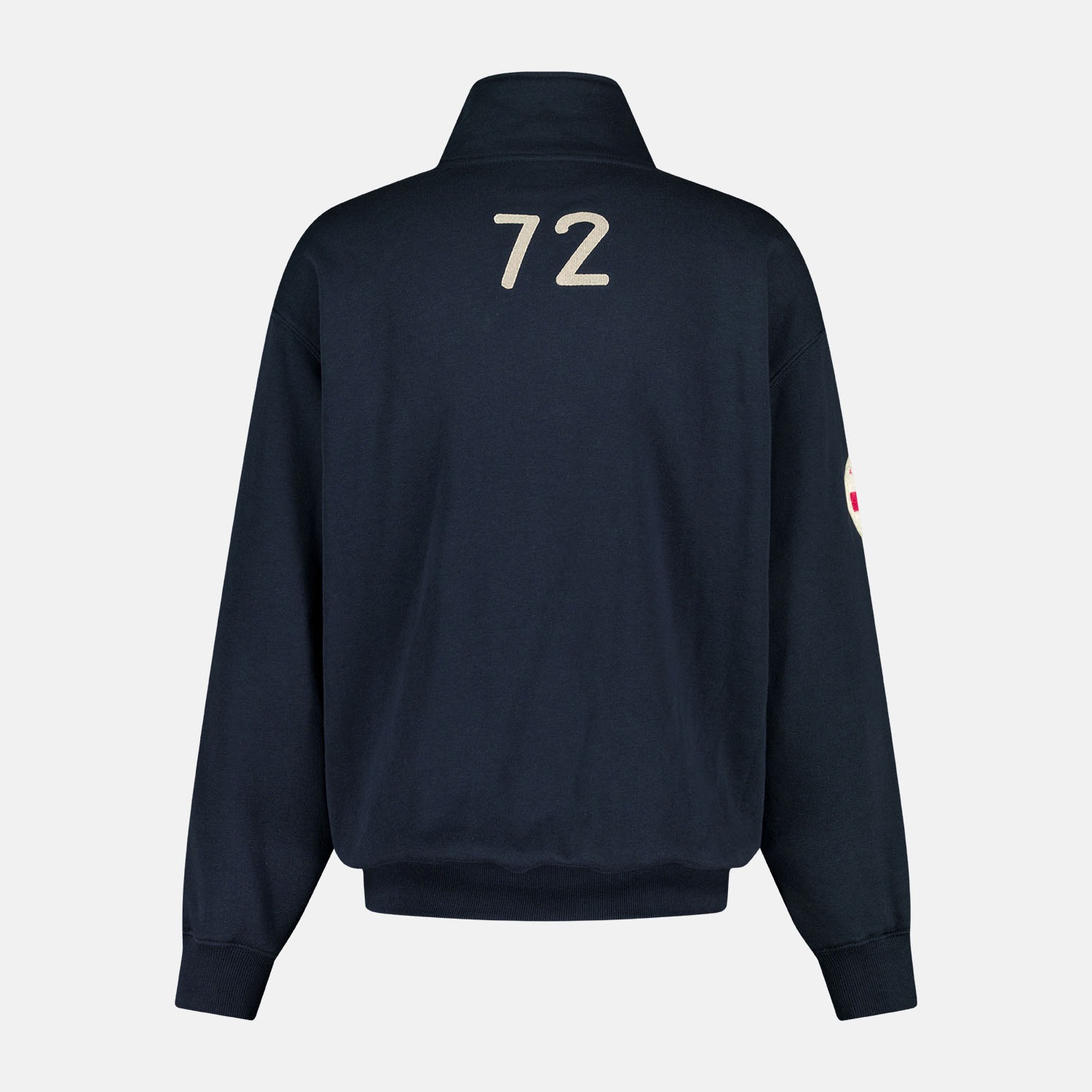 LEISURE Half Zip Sweatshirt Navy 